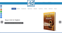 Desktop Screenshot of 4ddanismanlik.com